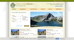 Desktop Screenshot of casasruralesasturias.net